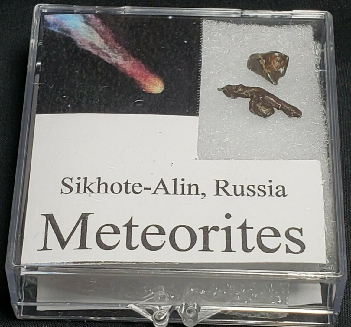 Meteorite Fragments from Sikhote-Alin Russia (G)