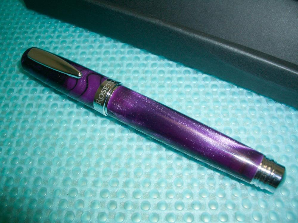 Rosetta Magellan Purple Ballpoint Pen New in Box