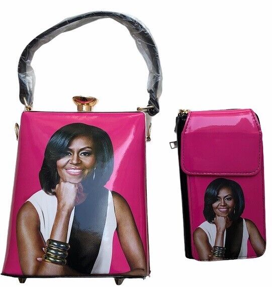 Michelle Obama  Tote Bag & Cell phone case Gift set.