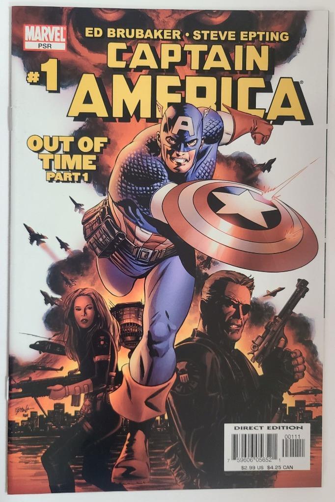 Captain America #1 Comic Book NM Direct Edition
