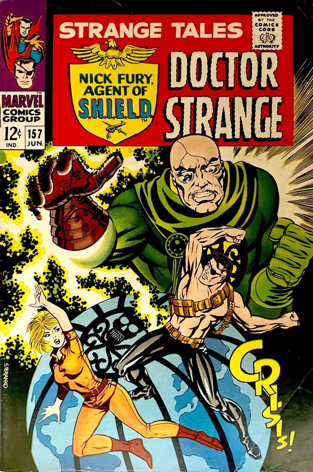 Strange Tales #157 (Marvel Comics June 1967)