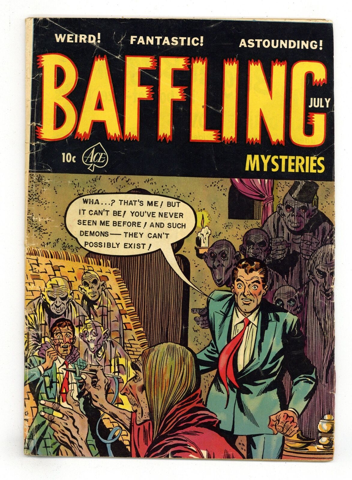 Baffling Mysteries #16 FR/GD 1.5 1953