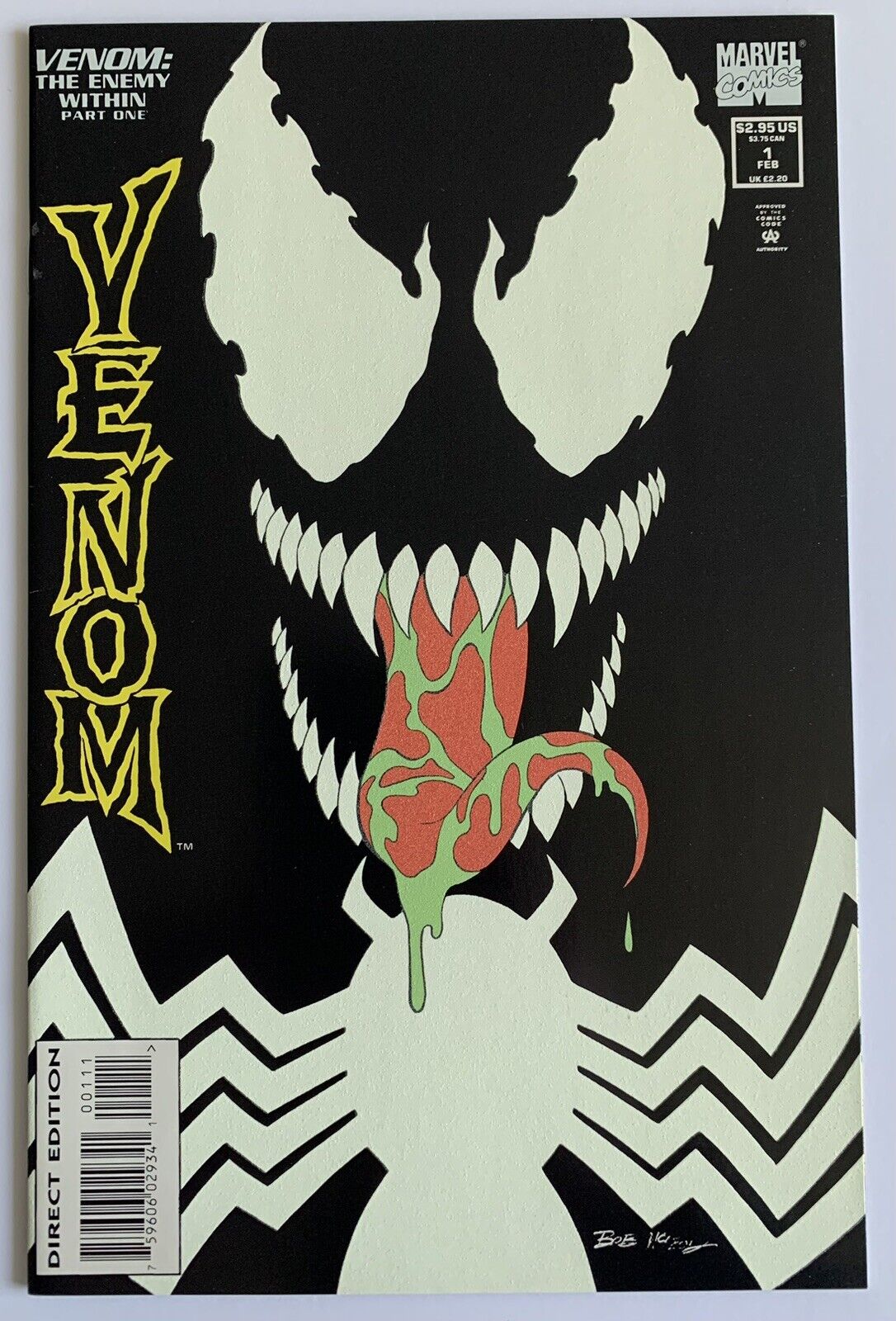 Venom The Enemy Within #1 Part One (Feb 1994) NM+