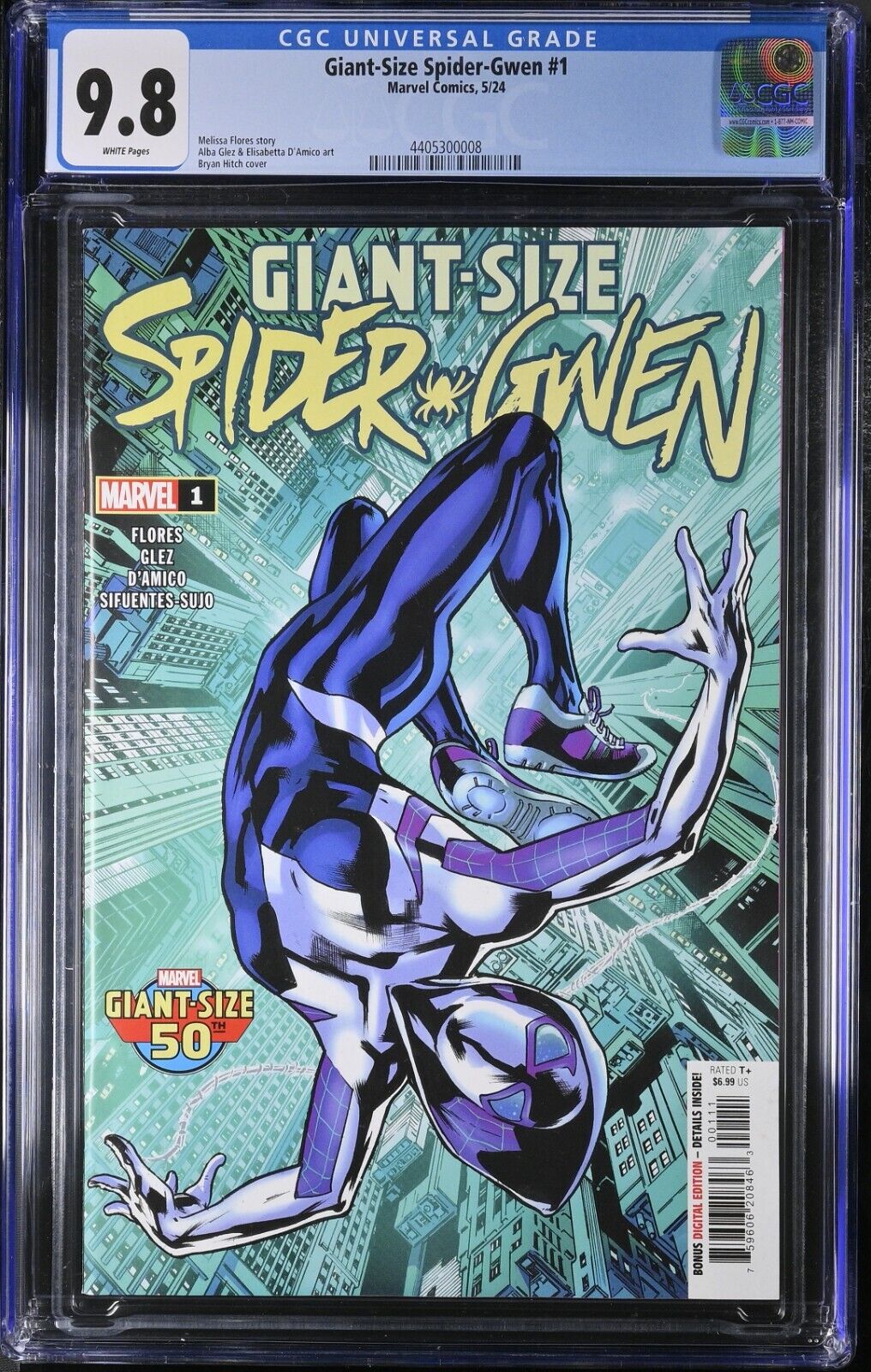 Giant-Size Spider-Gwen #1 CGC 9.8 1st App Orlando Octavius Marvel 2024 Cover A