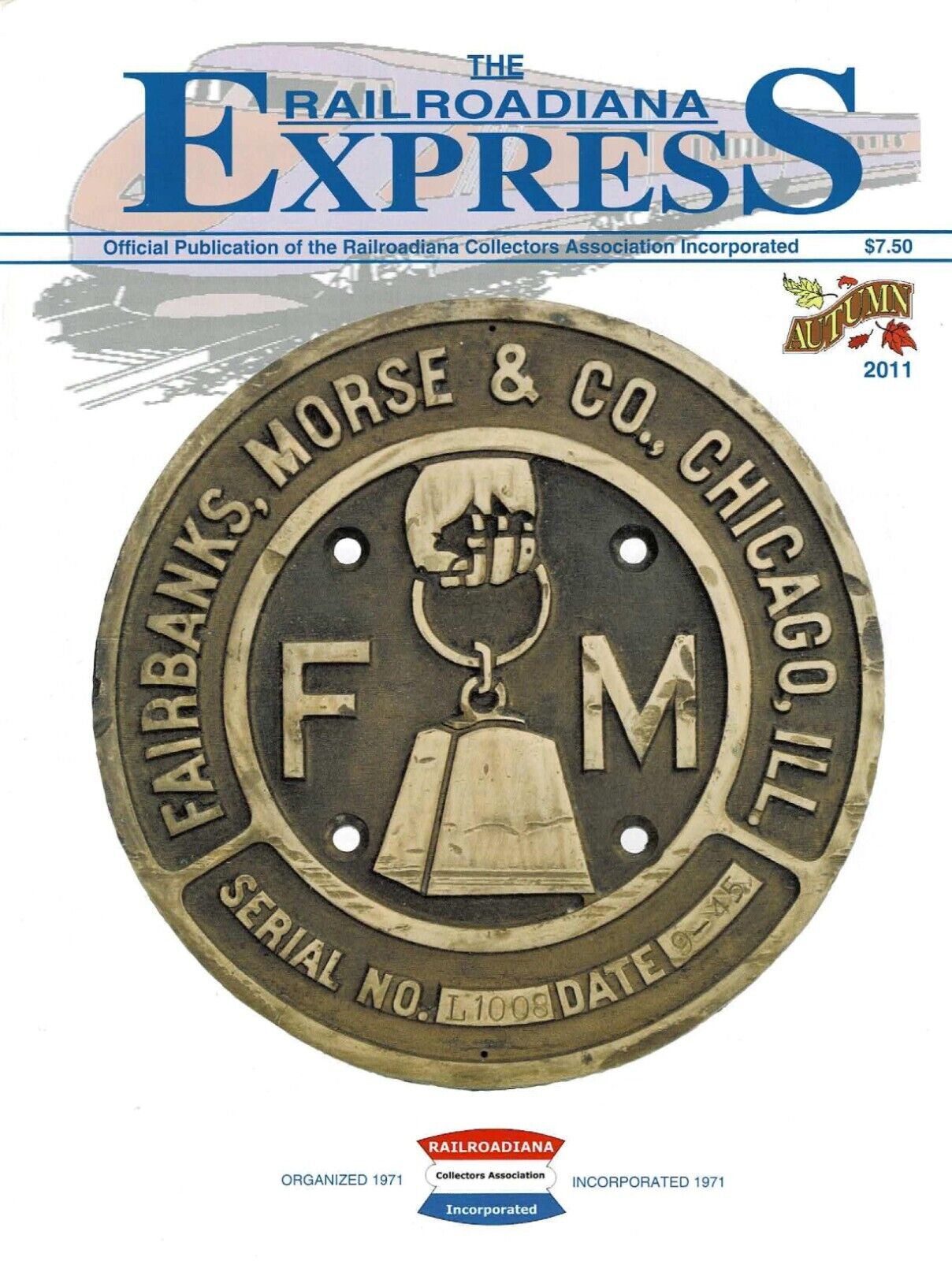 The Railroadiana Express Magazine Autumn 2011 Steamship Companies