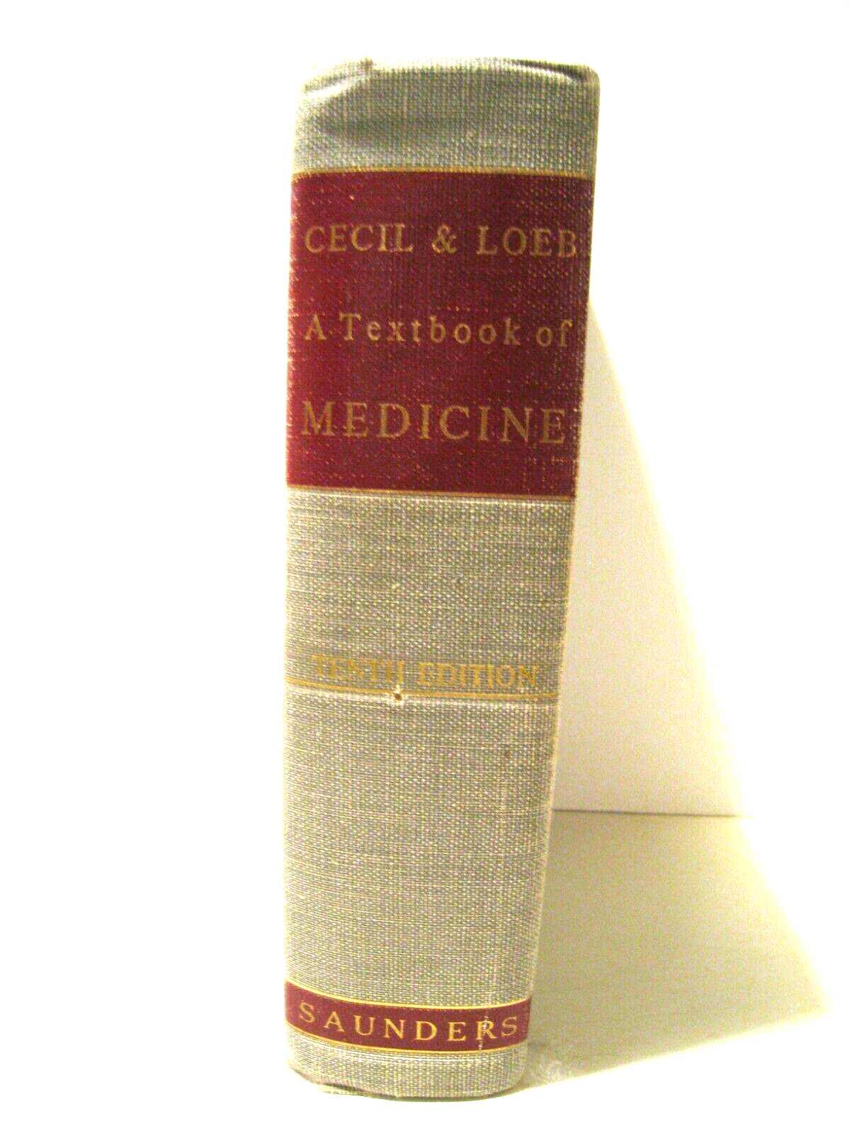 A Textbook of Medicine Cecil and Loeb Hardcover 10th Edition 1959