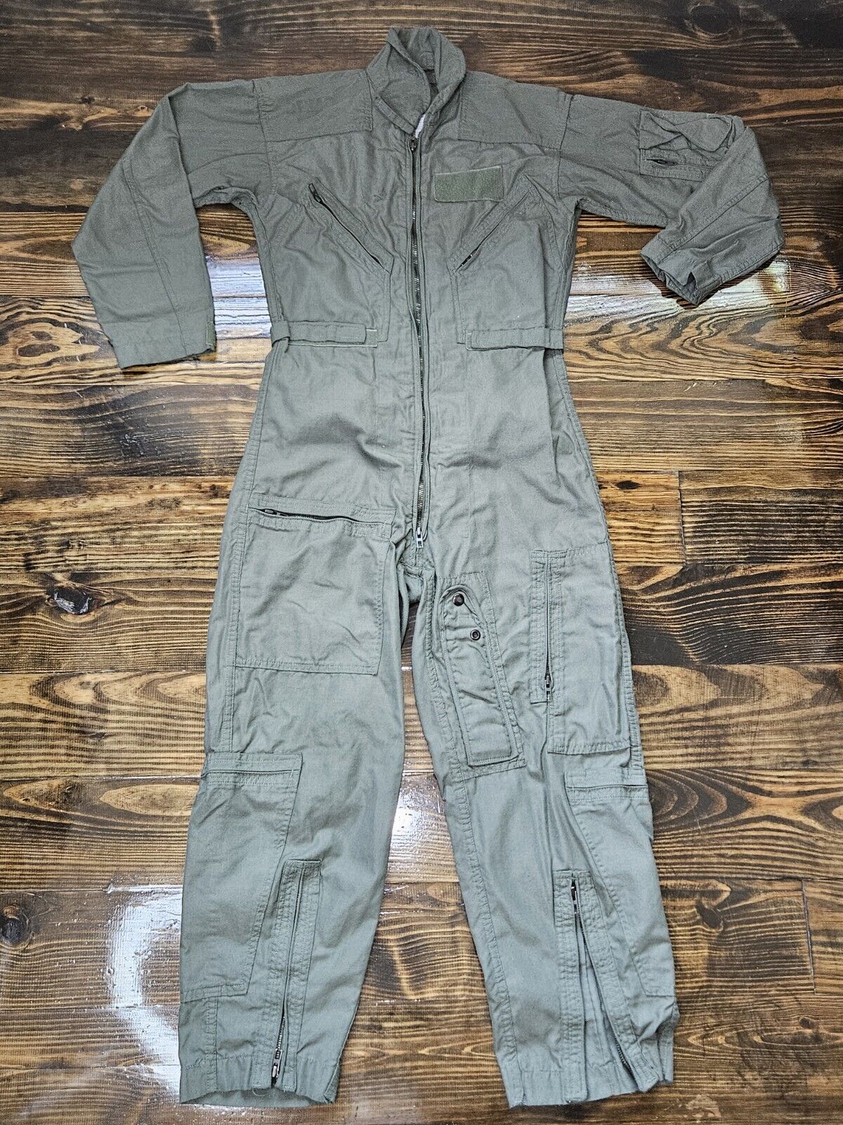 USAF Military CWU-27/P Flyers Coveralls Flight Suit Uniform Mens Size Small 36