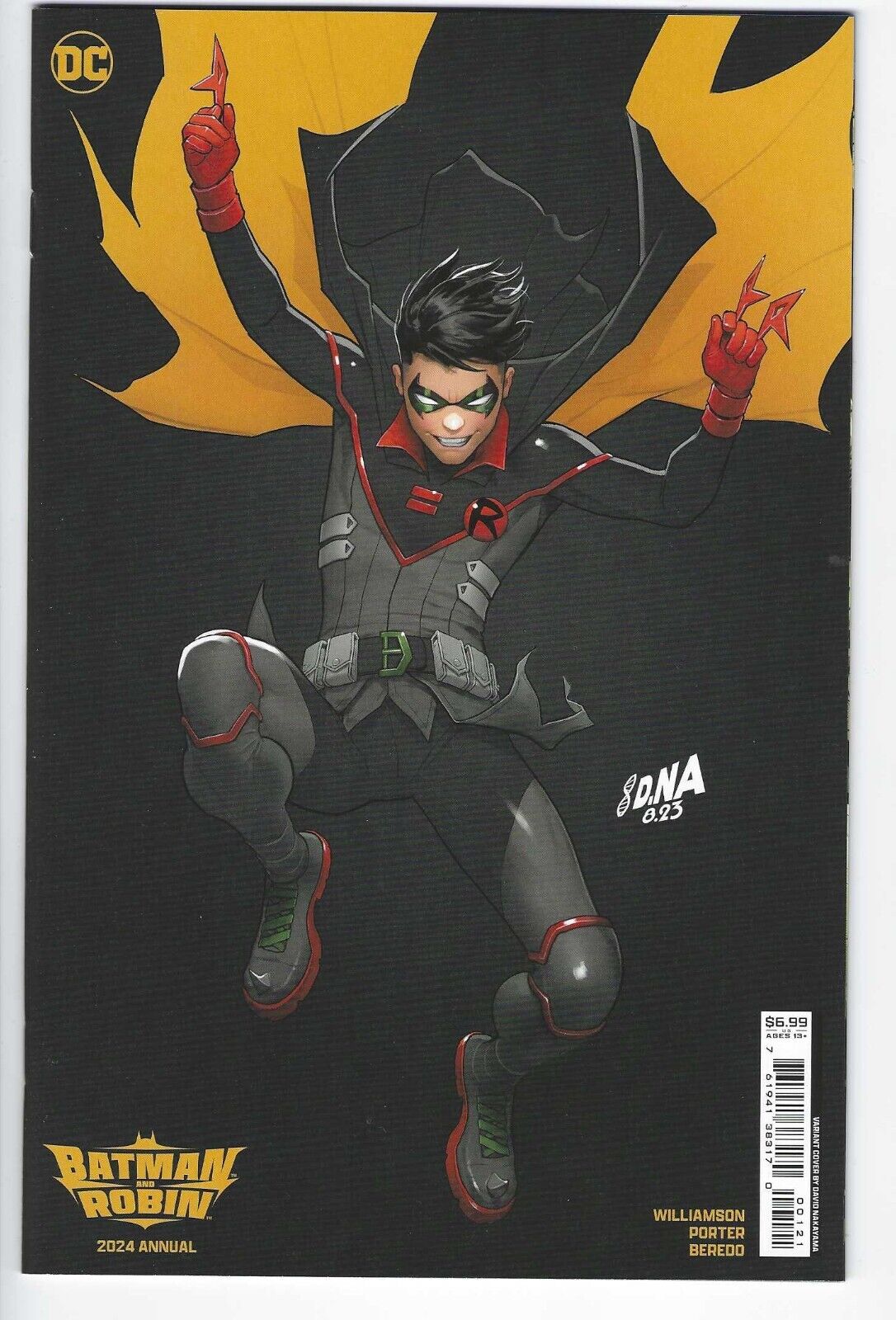 Batman And Robin 2024 Annual #1 Cvr B Nakayama Card Stock Var DC Comic Book