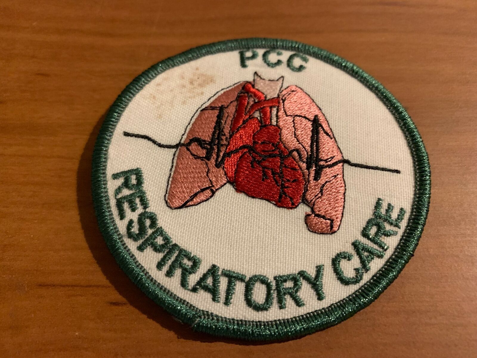 Vintage PCC (Pensacola/Pima/Pueblo Community College?) Respiratory Care Patch