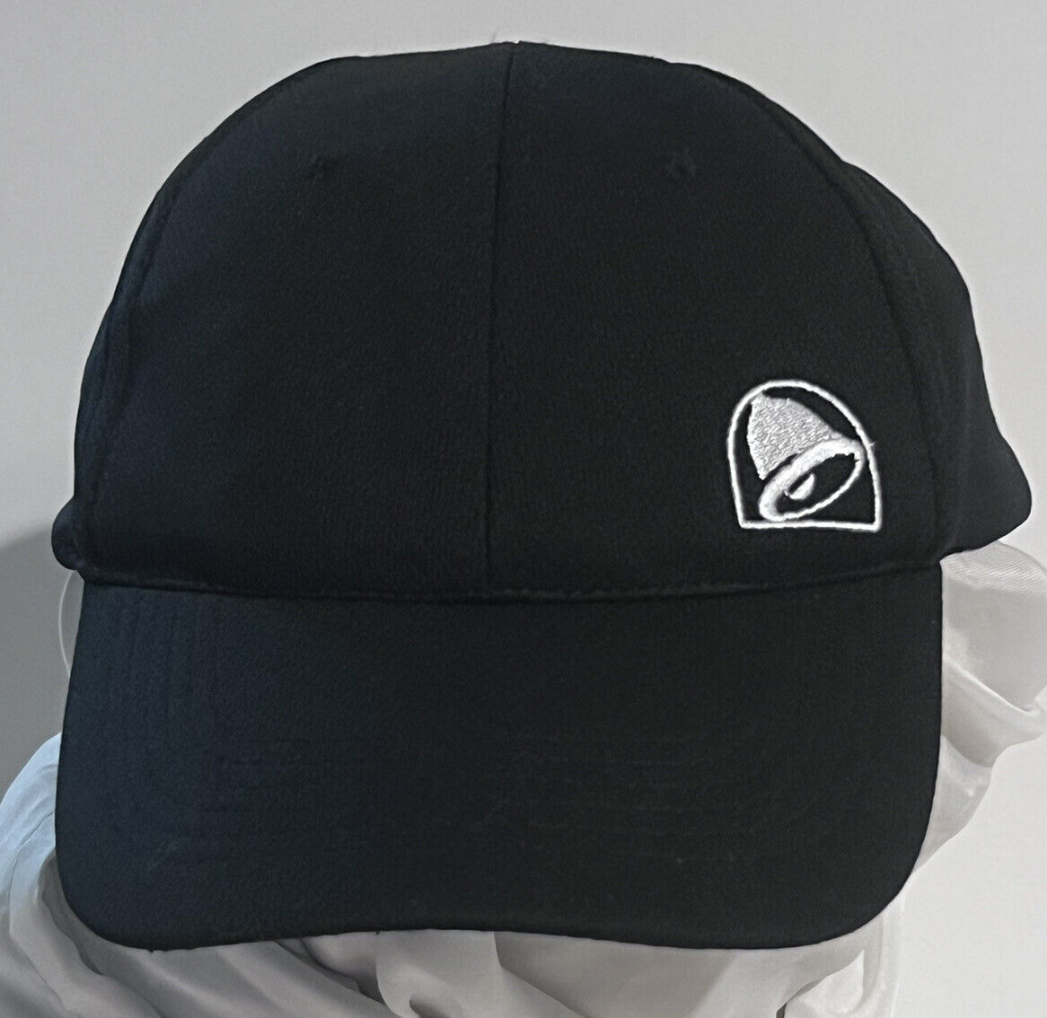 Authentic Taco Bell Employee Uniform Visor Hat SnapBack Logo Costume Cosplay NEW