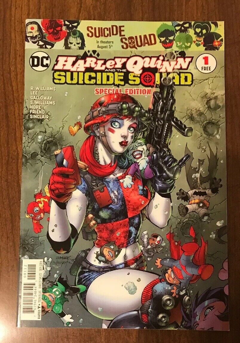 Harley Quinn Suicide Squad Special Edition 1 Jim Lee Art DC Comics 2016 Comic 