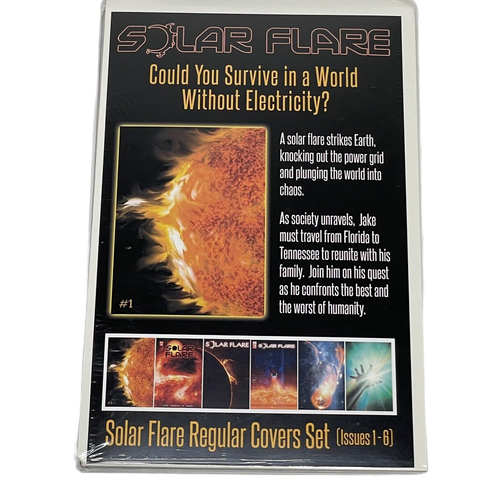 Solar Flare Comics Lot Regular Cover Set  1 - 6 Factory Sealed Scout