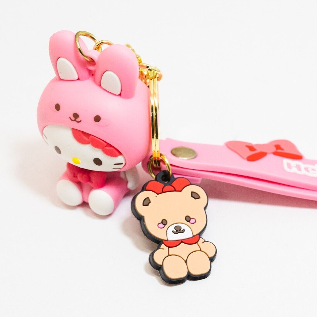 Sanrio Hello Kitty Keychain Pendant Charm New 1X