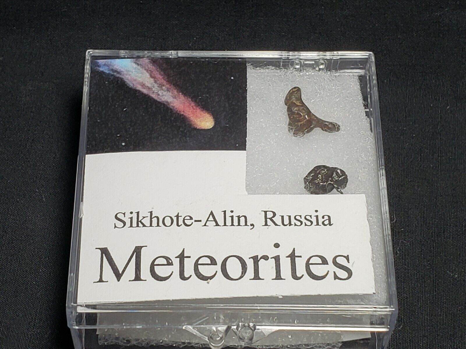 Meteorite Fragments from Sikhote-Alin Russia (J)