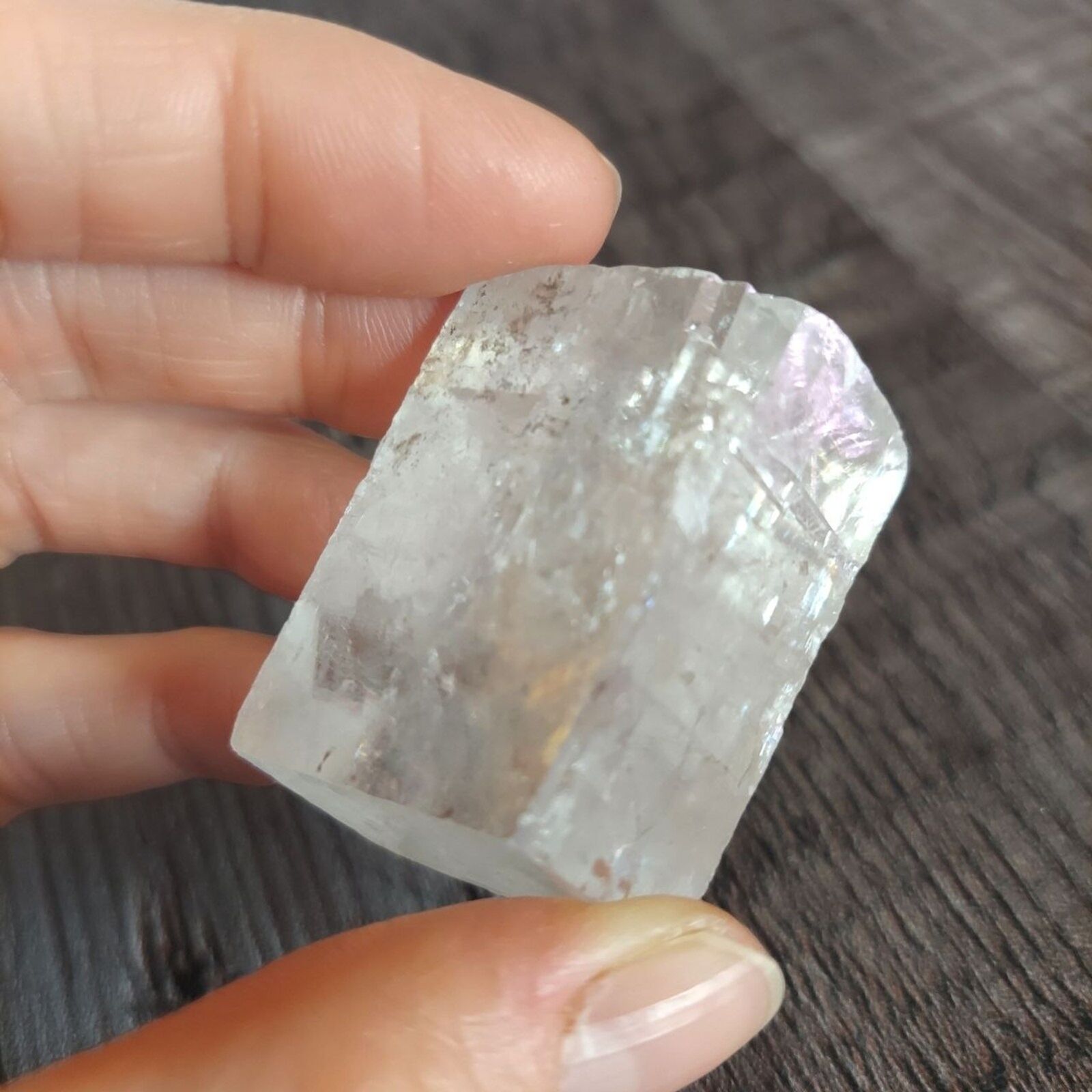 Optical Calcite Crystal Viking Sunstone Island Spar Stone