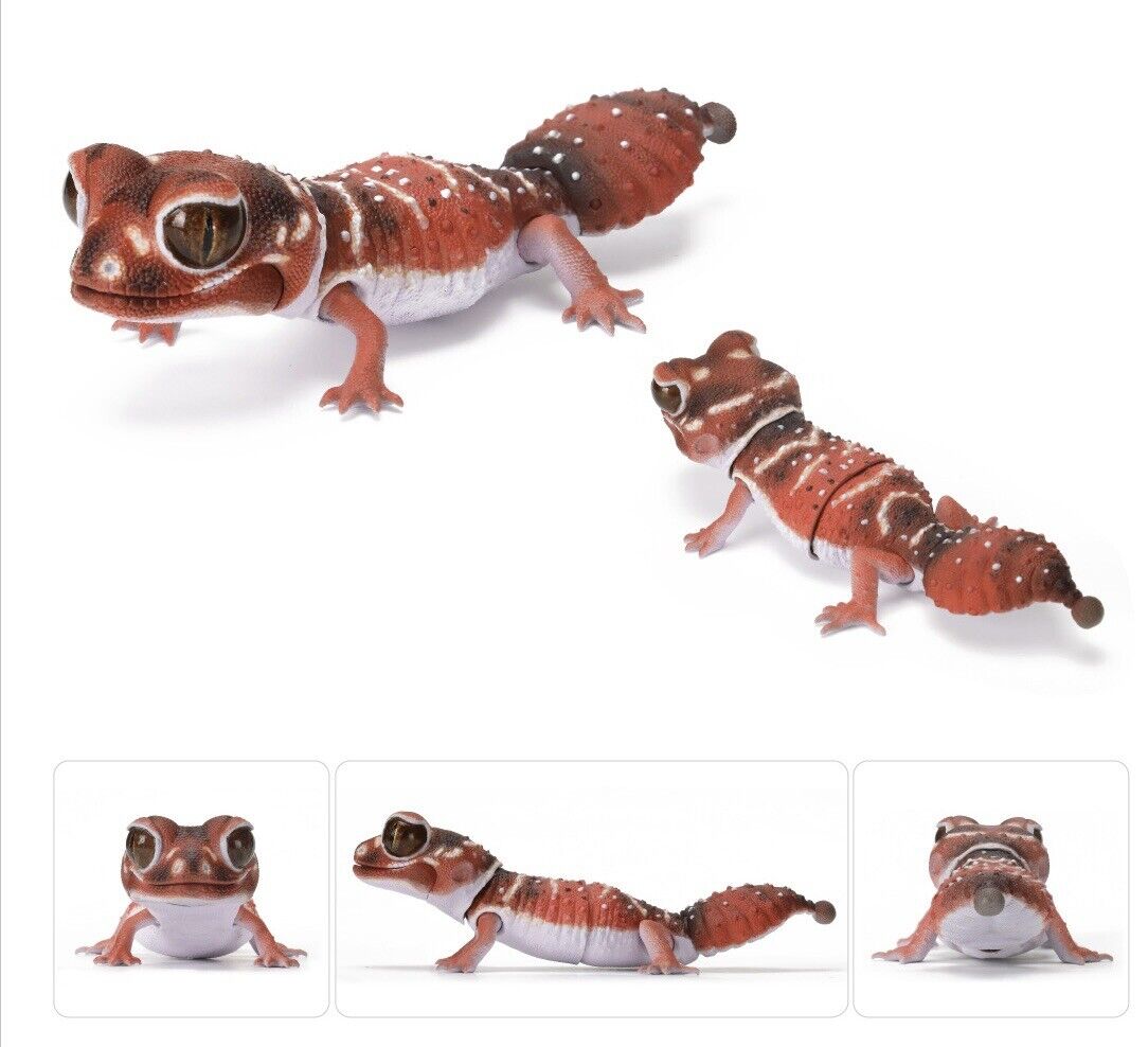Bandai Japan Exclusive Three-lined Knob-tailed Skinned Gecko Lizard Figure