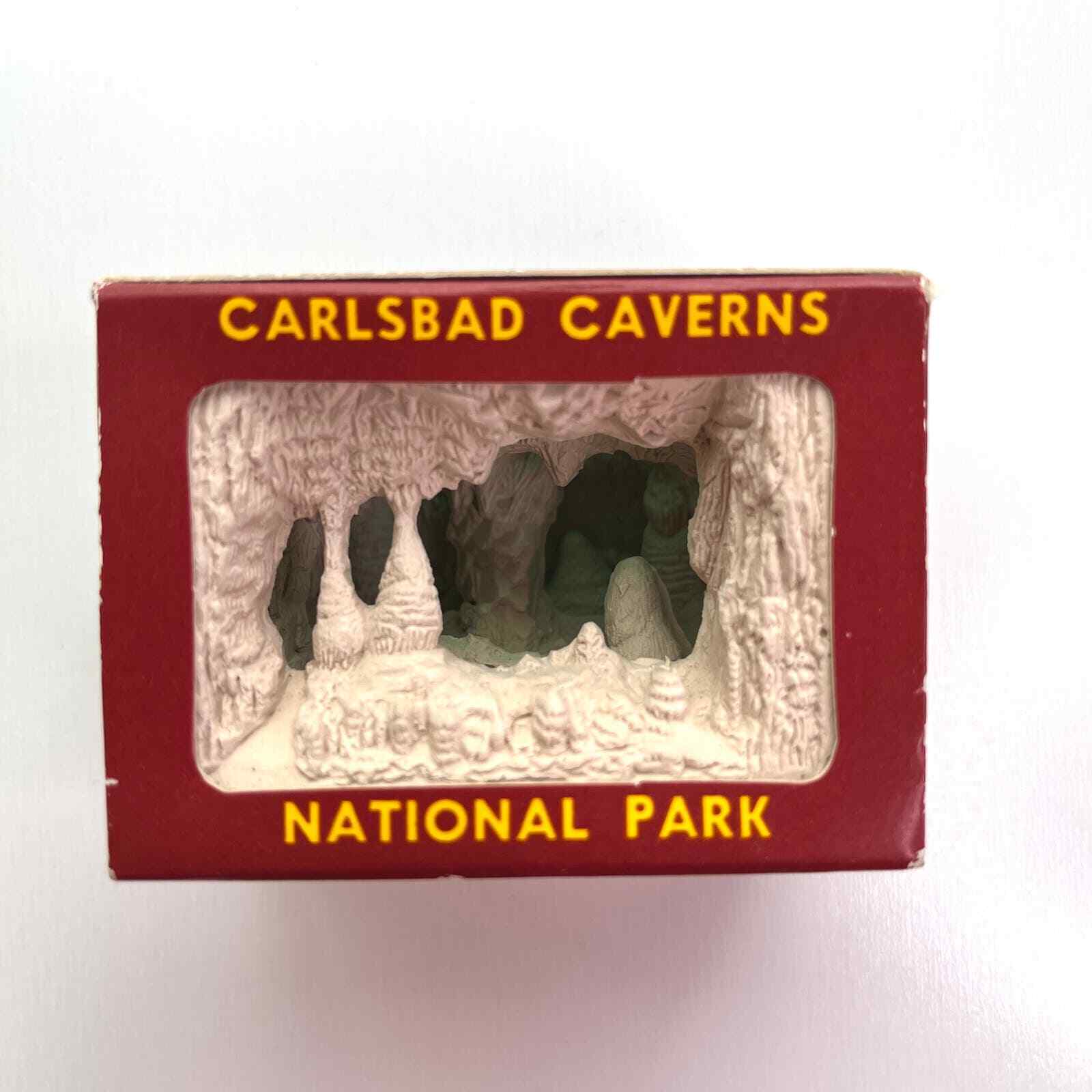 Vintage Carlsbad Caverns National Park Souvenir Mini Scene Replica New Mexico