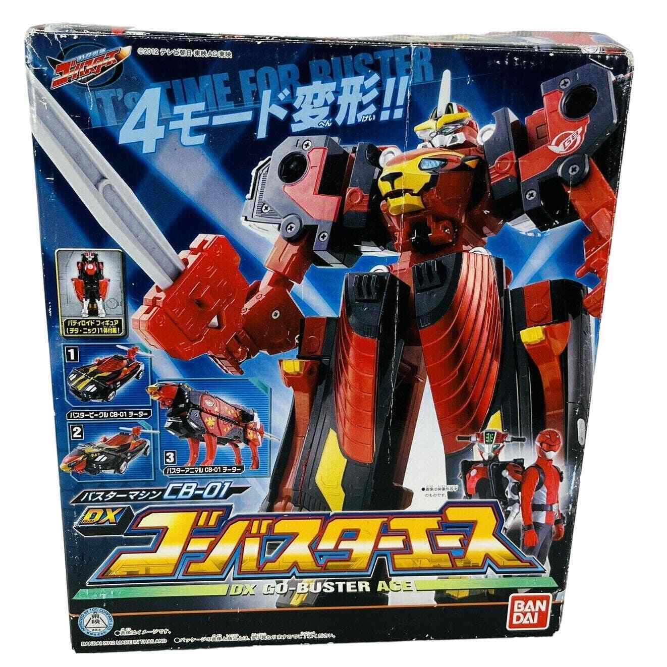 Tokumei Sentai Go-Busters Buster Machine CB-01 DX Go-Buster Ace Toy 2012 Bandai
