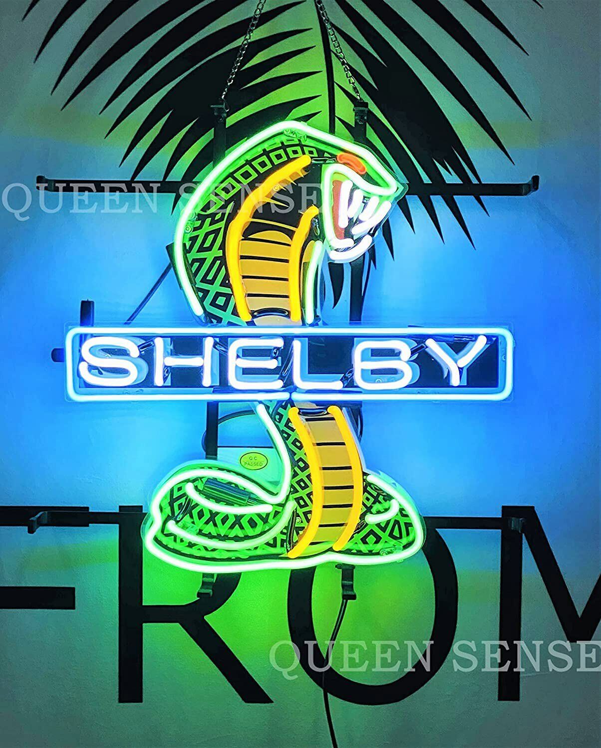 New Shelby Cobra Auto Neon Light Sign Lamp HD Vivid Printing Technology 20\