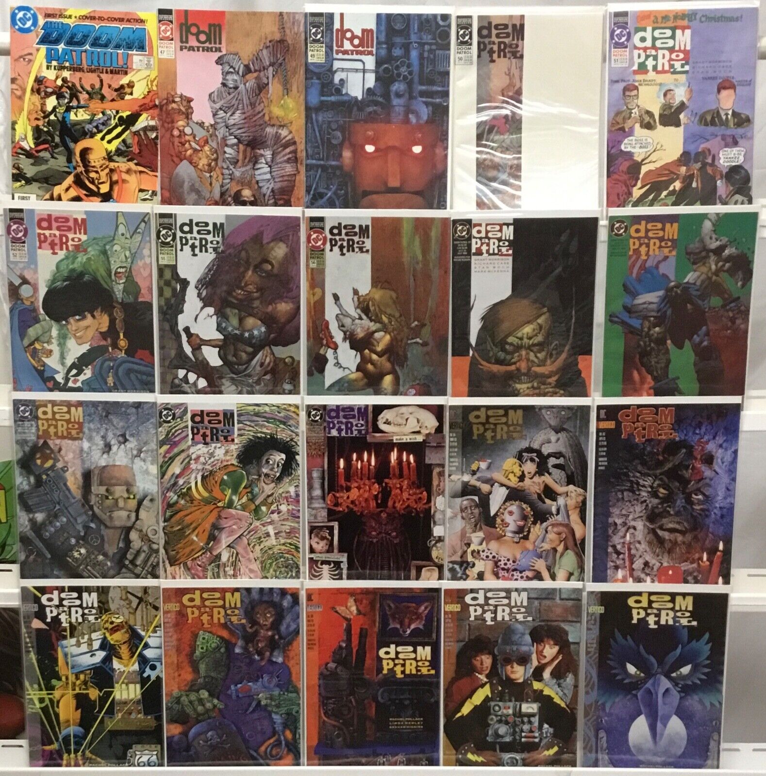DC Comics Doom Patrol Series 2 Comic Book Lot of 20 Issues