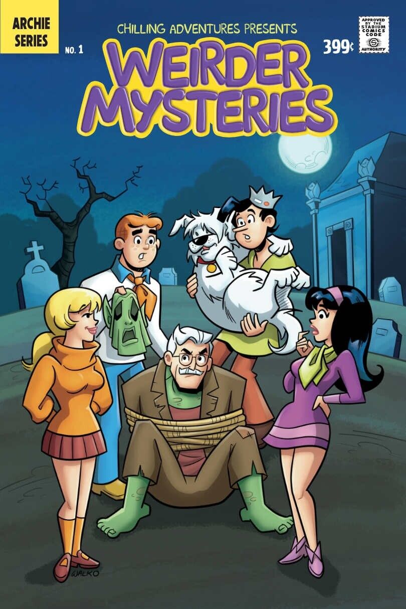 ARCHIE’S WEIRDER MYSTERIES #1 Bill Walko Scooby Variant LE 250 NM Archie Comics