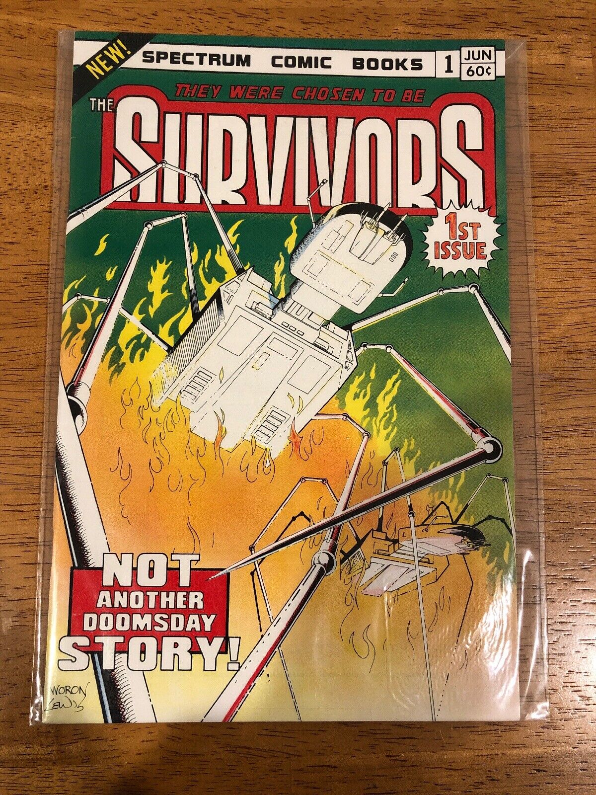 The Survivors 1 Spectrum Comic Book CL60-28