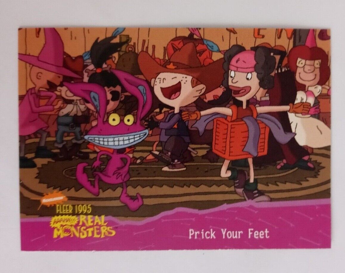 1995 Fleer AAAHH Real Monsters Trading Cards (Pick Your Card)