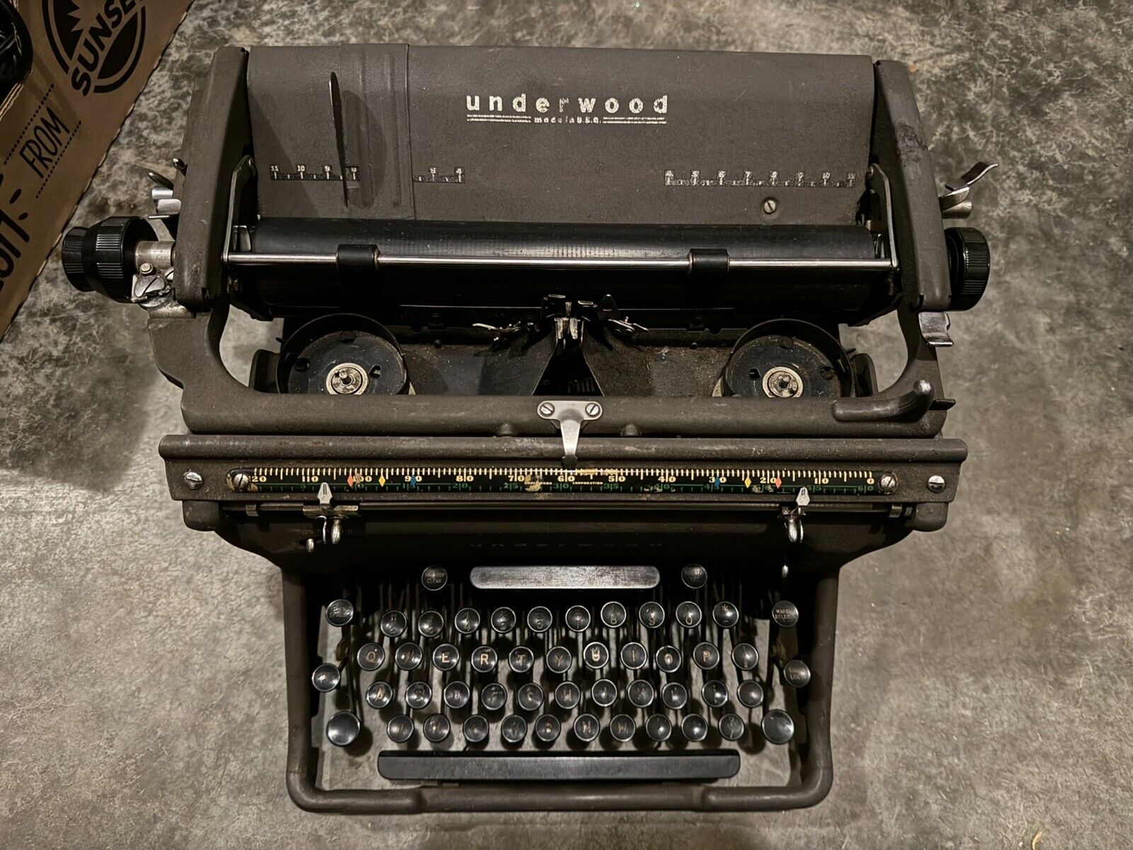 Vintage / Antique 1920’s Underwood Typewriter