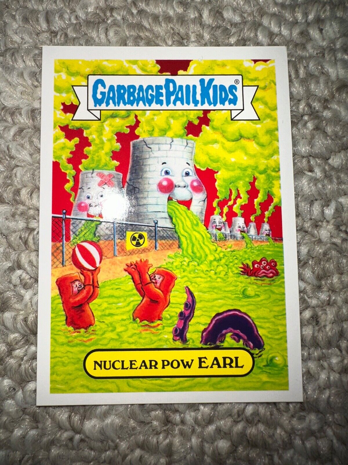 Garbage Pail Kids Adam-Geddon Pollution 5b Nuclear Pow Earl Topps