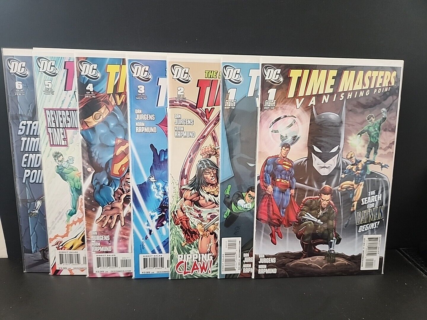 Time Masters: Vanishing Point #1-6 Complete Series + #1 Variant