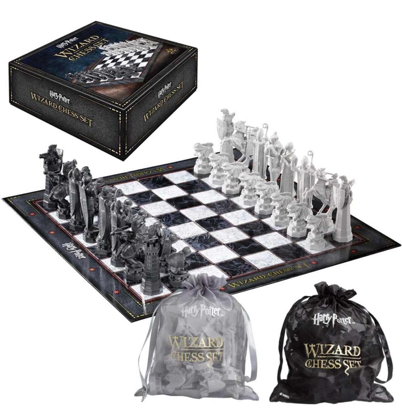 Harry Potter Wizard Chess Set The Noble Collection