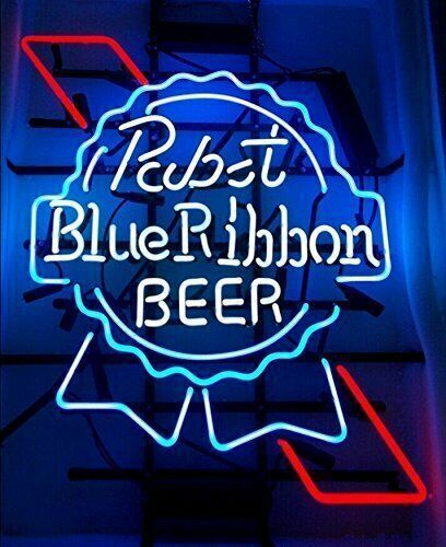 New Pabst Blue Ribbon Neon Light Sign 17