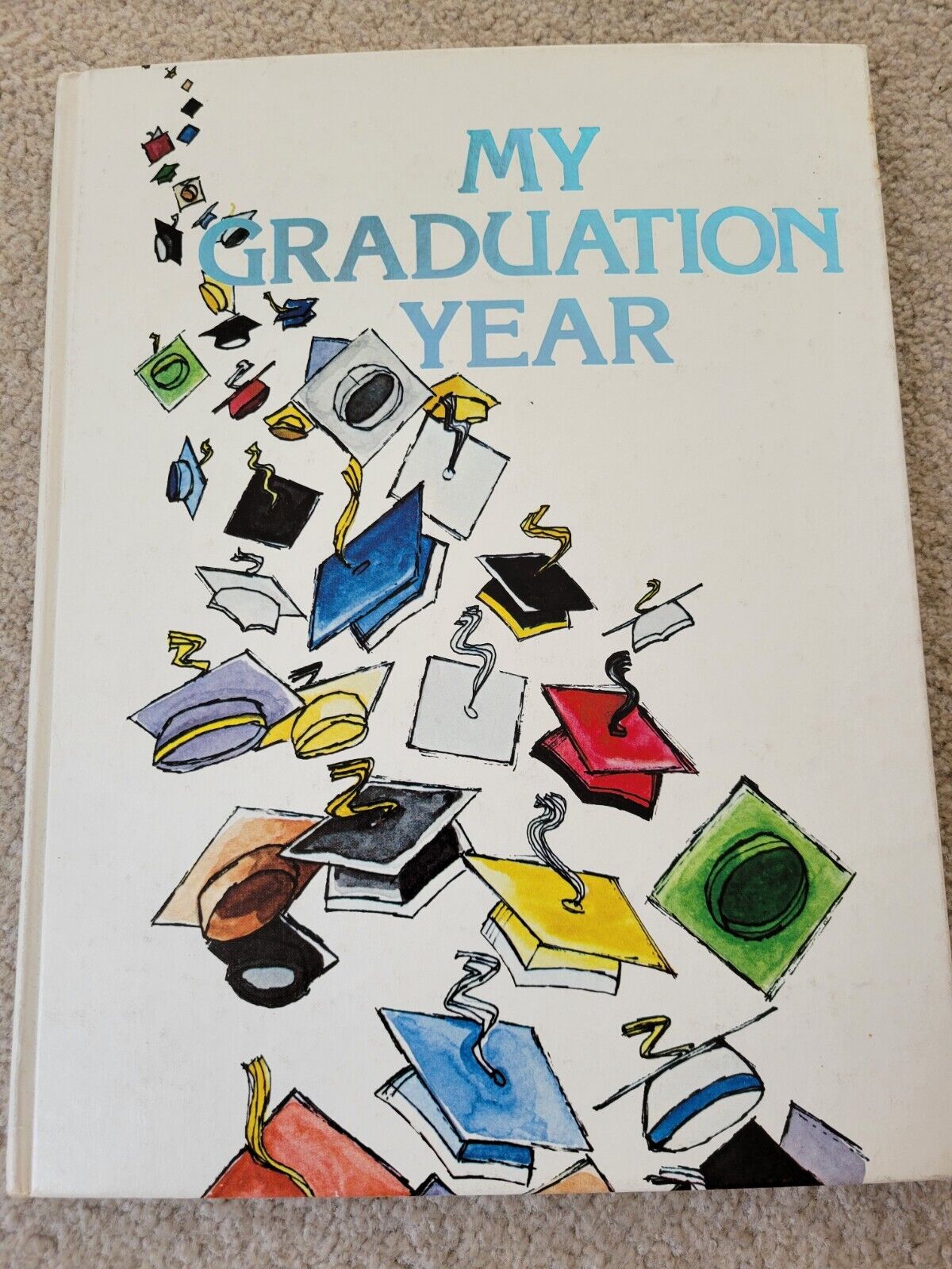 Vintage Christian Graduation Memory Journal