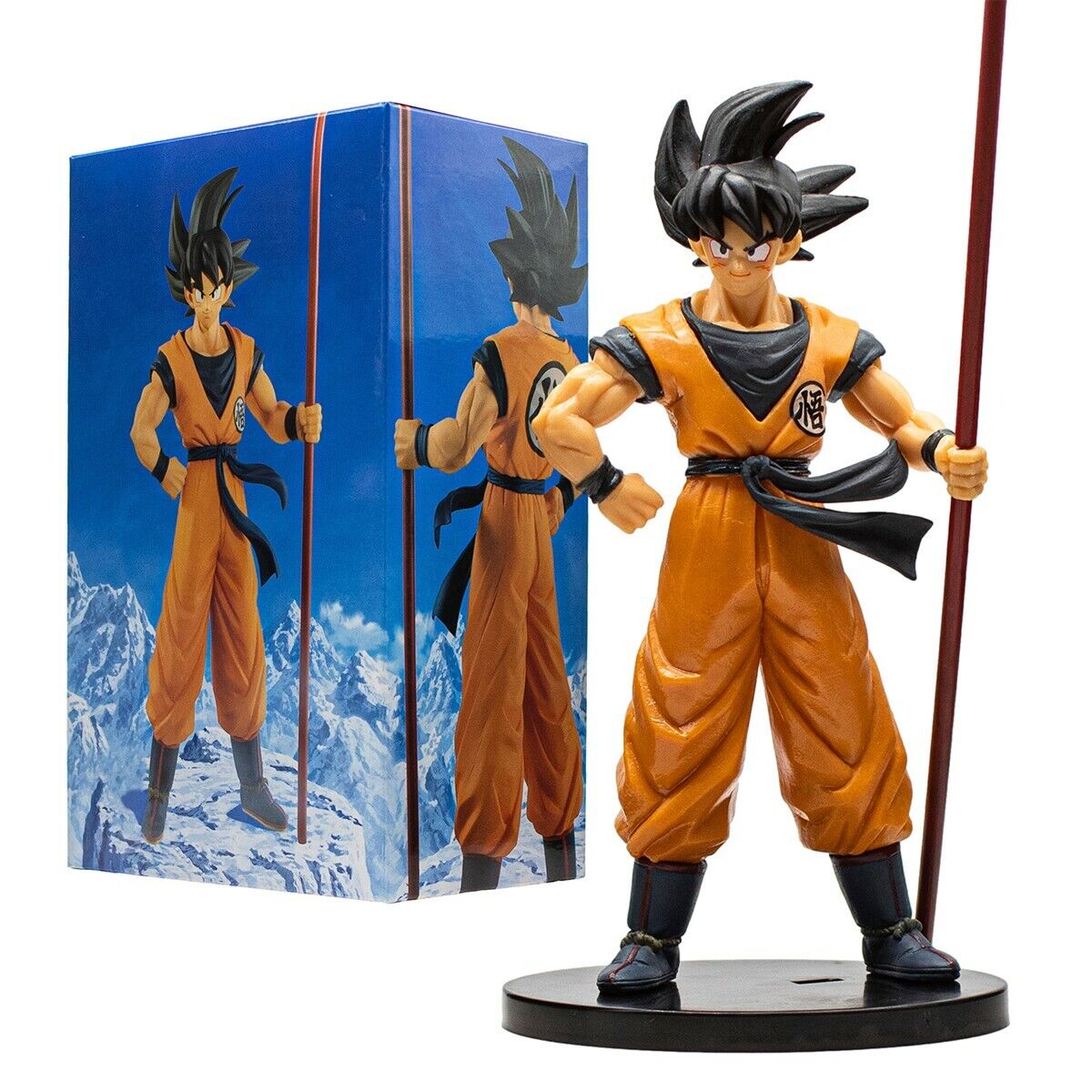 Dragon Fighters Son Goku Power Pole Action Anime Figure Statue Collectible NEW