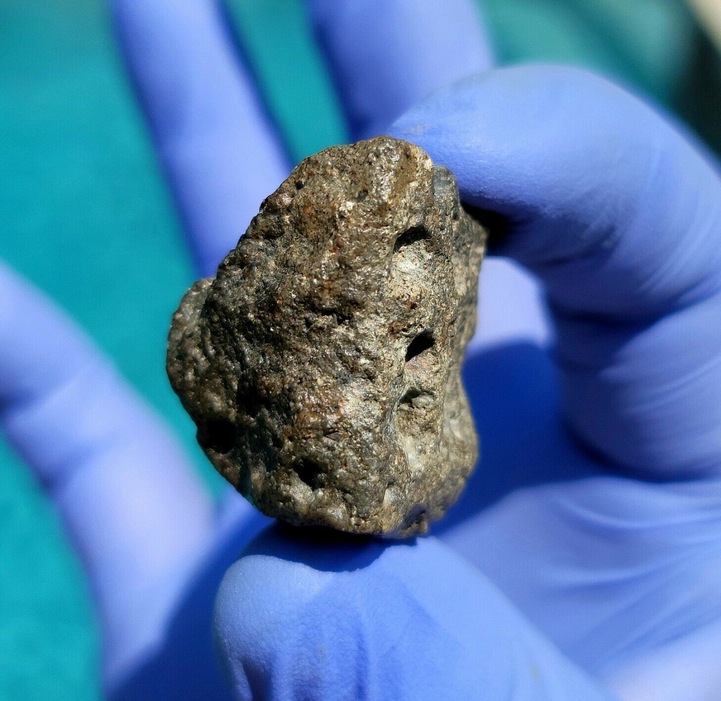 Meteorite**NWA 13788, NEW LUNAR IMPACT MELT BRECCIA**23.51 gram,RARE 1 of 5 Ever