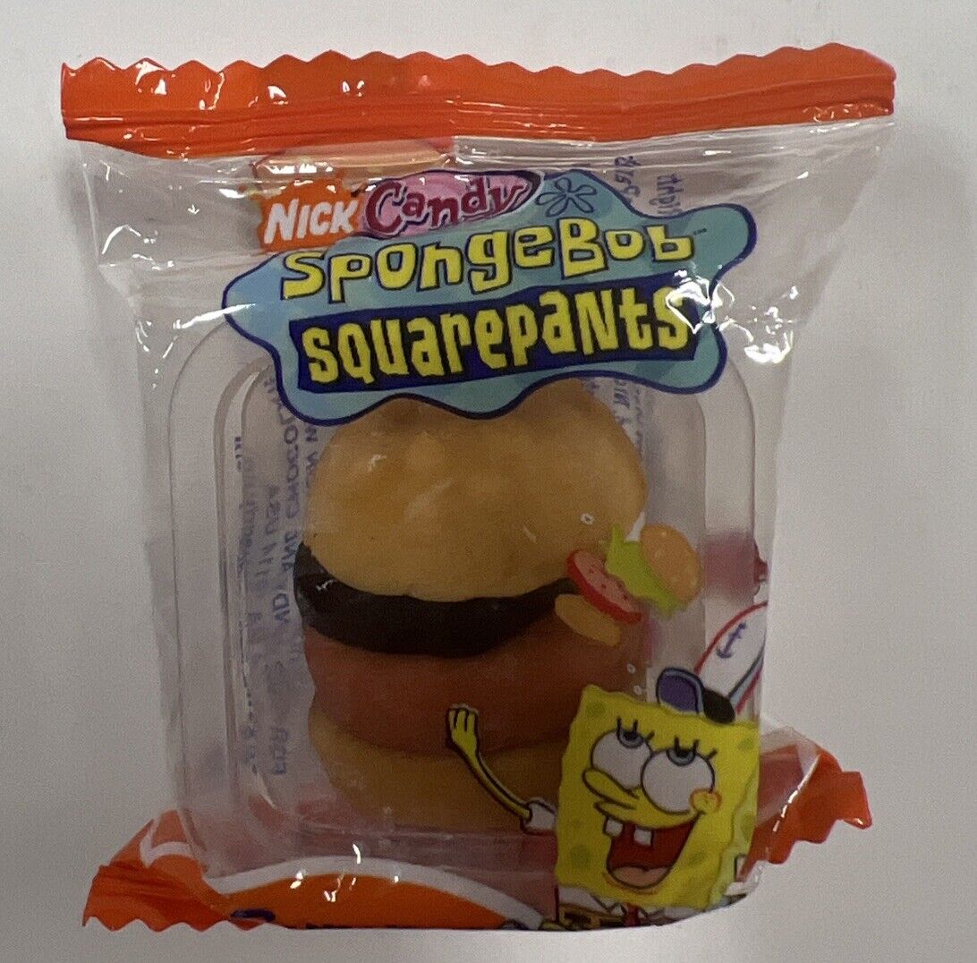 Vintage Nickelodeon Spongebob Nick Candy Krabby Patty 2003
