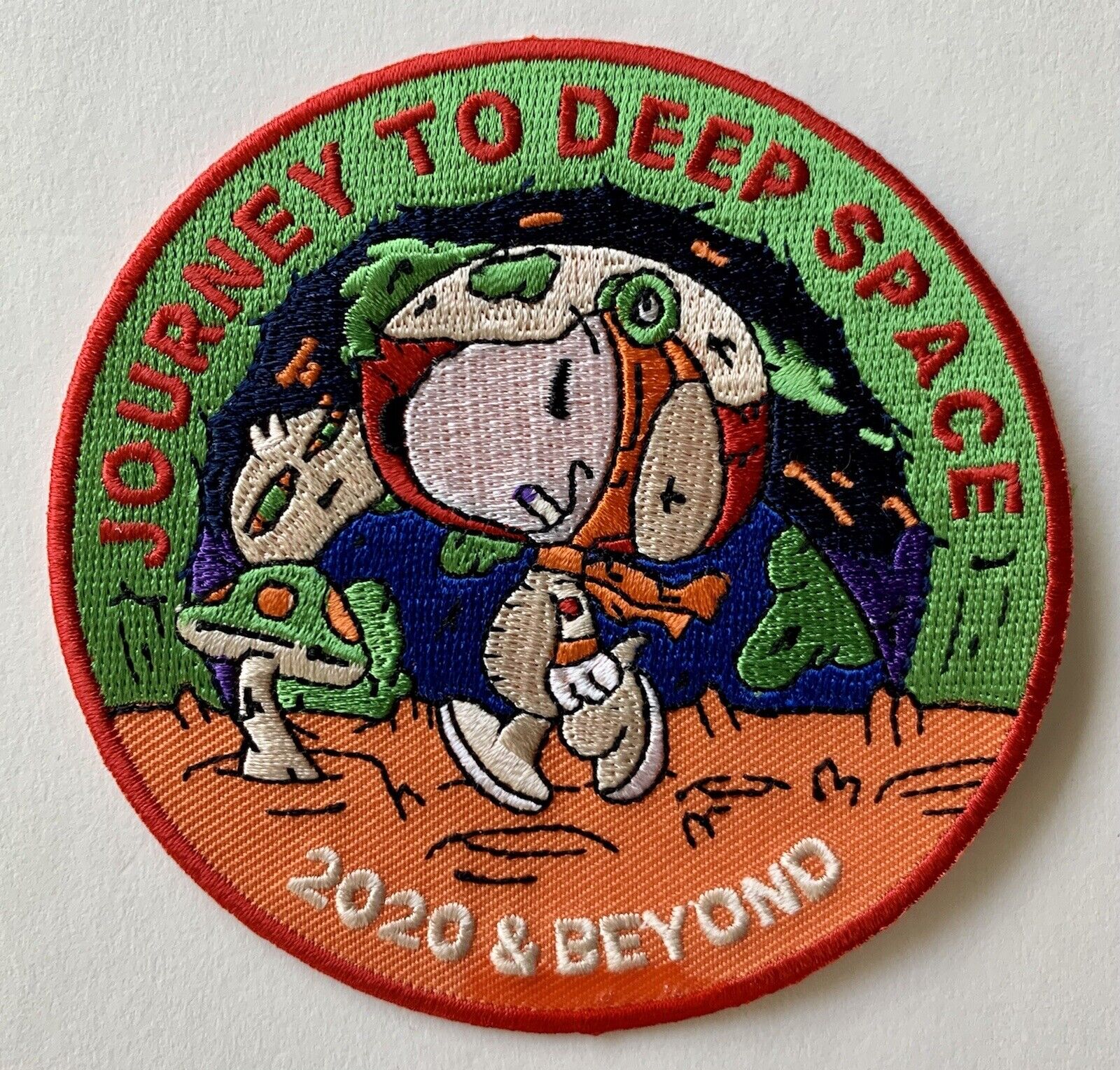 Original Psychedelic Snoopy Research Crew Mission To the Moon 2024 Patch