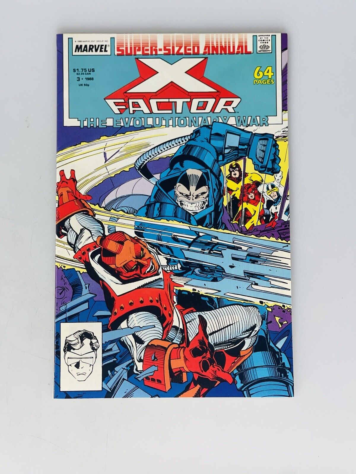 Marvel Comics X-Factor Annual #3 Evolutionary War Apocalypse 1988 Changes