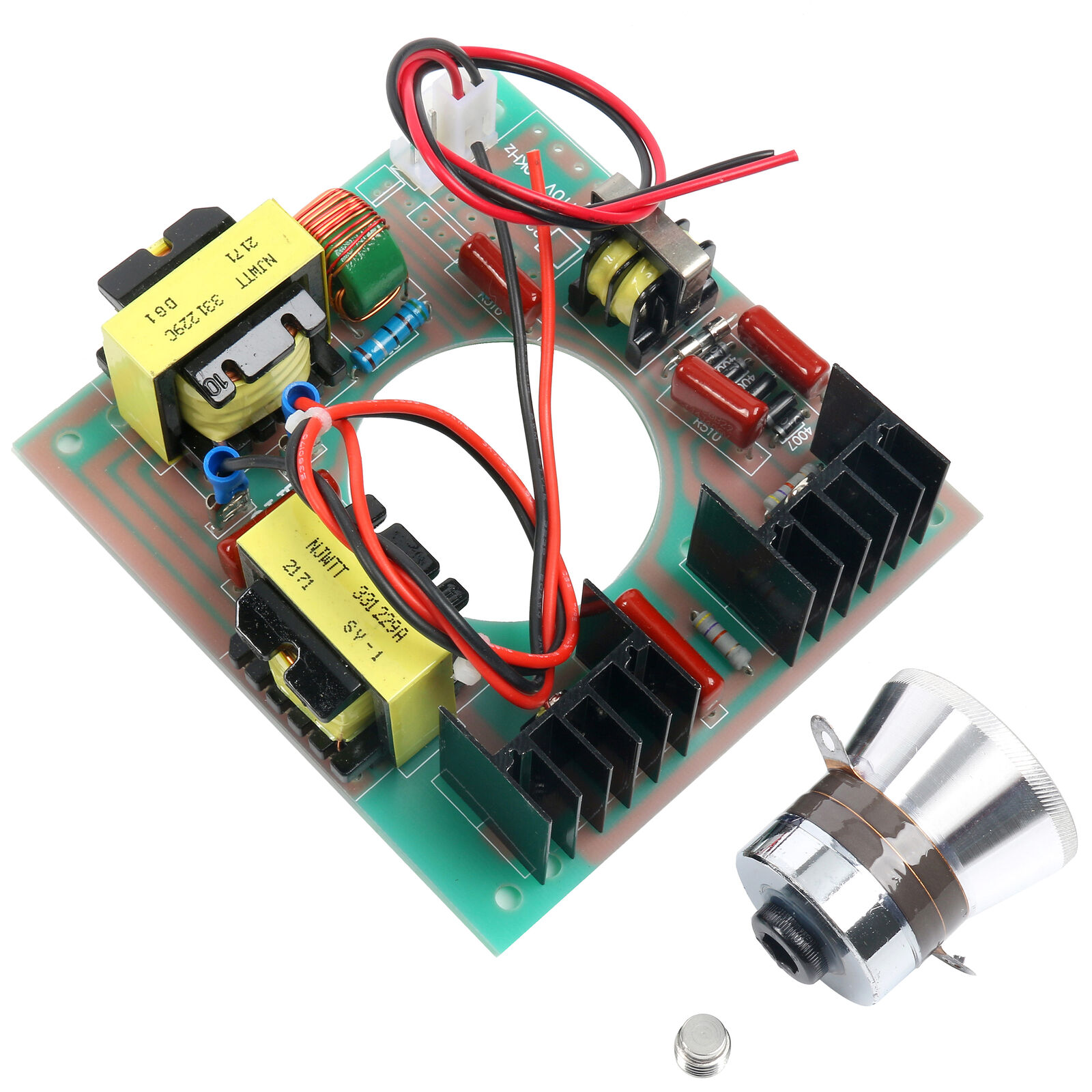 60W 40KHz Ultrasonic Cleaner Piezoelectric Cleaning Transducer Power Driverboard