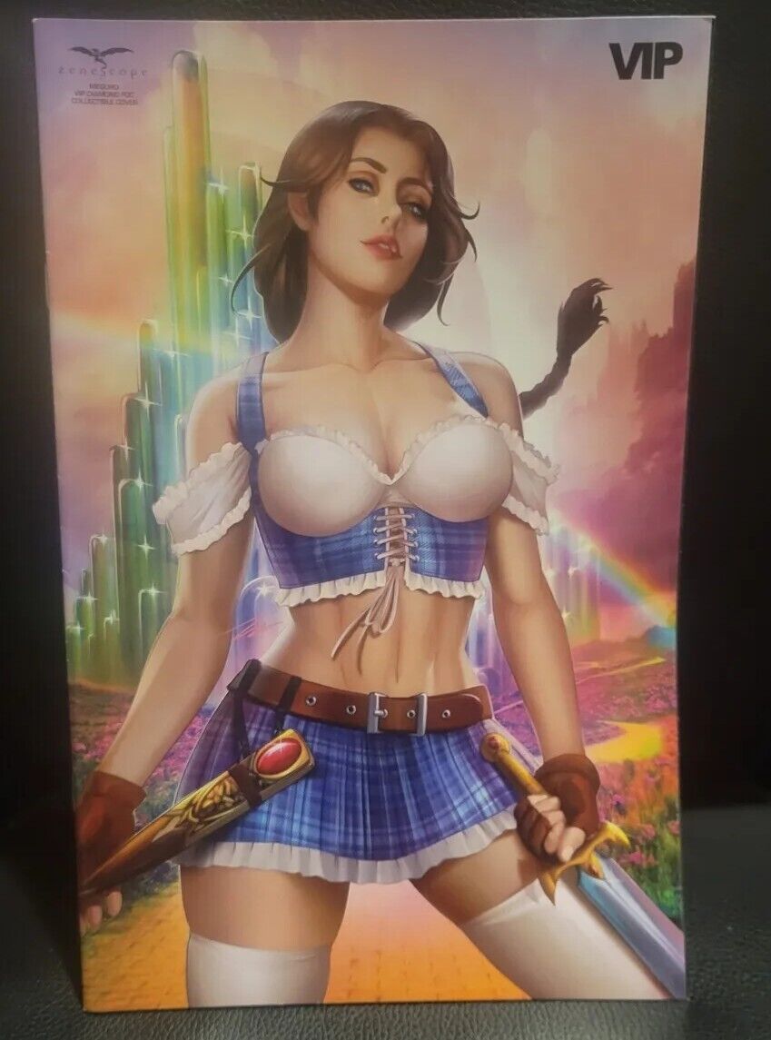 Oz: Return of the Wicked Witch #1 (Zenescope 2022) 1:10 Virgin FOC VIP incentive