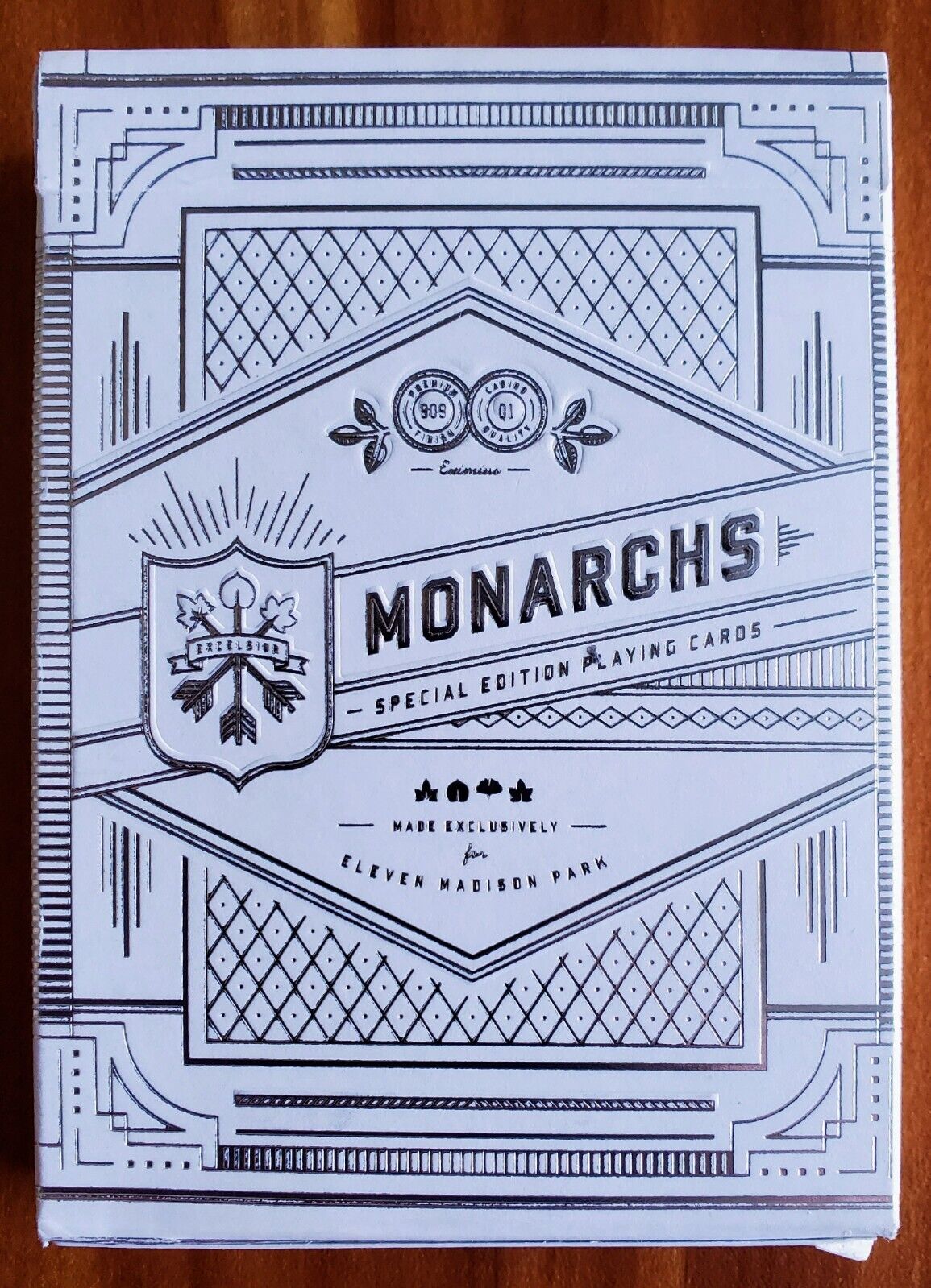 RARE theory11 Monarch Playing Cards - Eleven Madison Park version