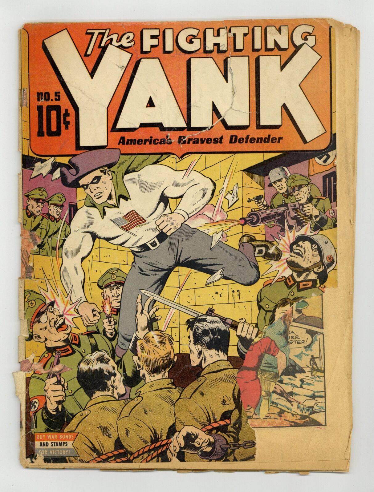 Fighting Yank #5 PR 0.5 1943
