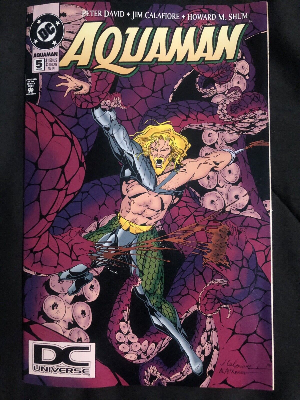 Aquaman #5 (Jan 1995 DC) Peter David, Jim Calafiore