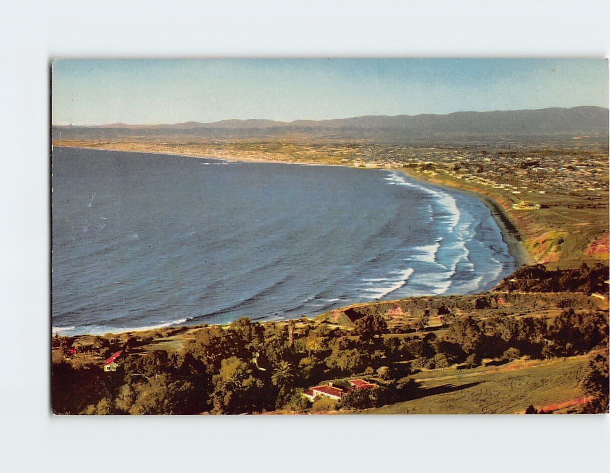 Postcard West Coast Beaches Los Angeles California USA