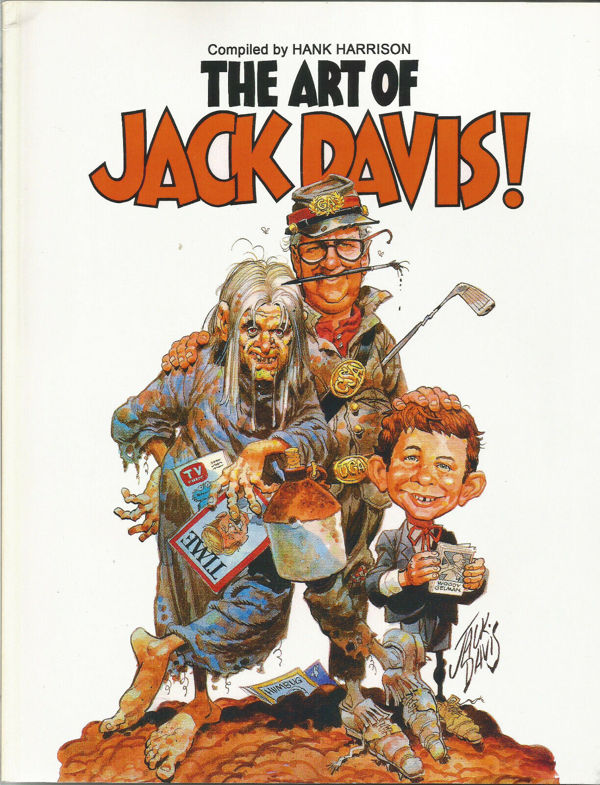 The Art of  Jack Davis by Hank Harrison