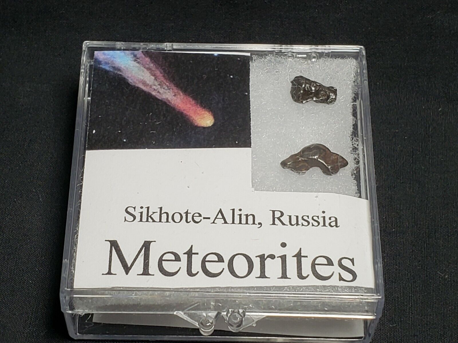 Meteorite Fragments from Sikhote-Alin Russia (L)