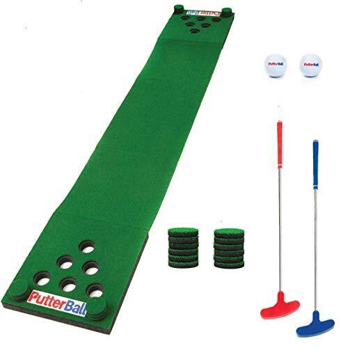 Golf Pong Game Set The Original Durable Lightweight 2 Putters 2 Golf Balls