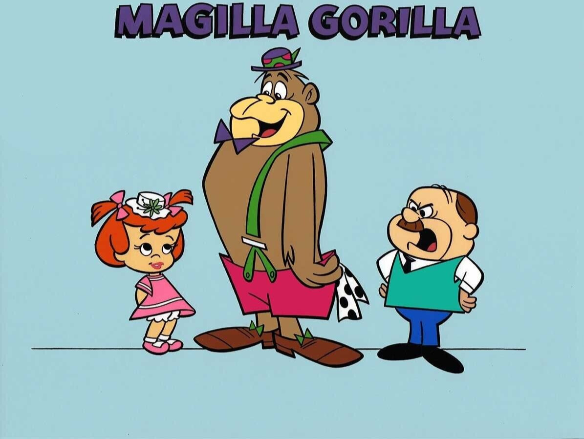 Magilla Gorilla Vintage Comics and Cartoons   8.5x11 Print