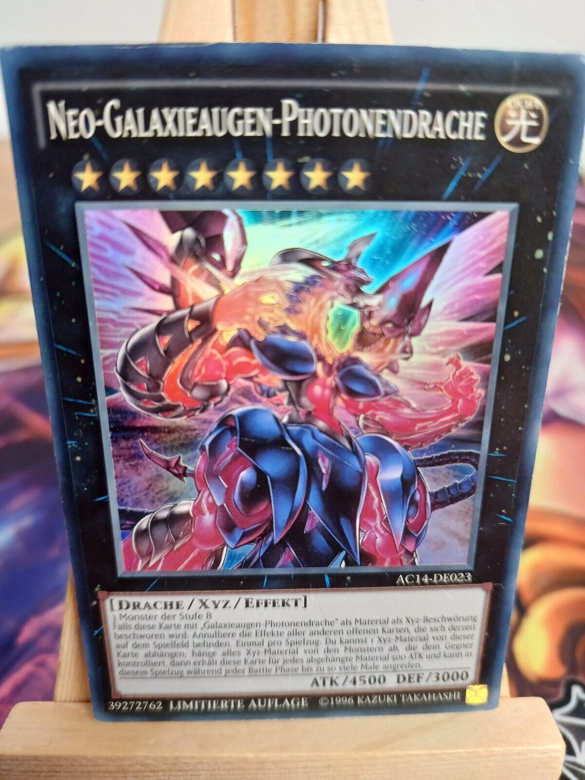 Neo-Galaxy Eyes Photon Dragon AC14-DE023 Super Rare DE EX YUGIOH