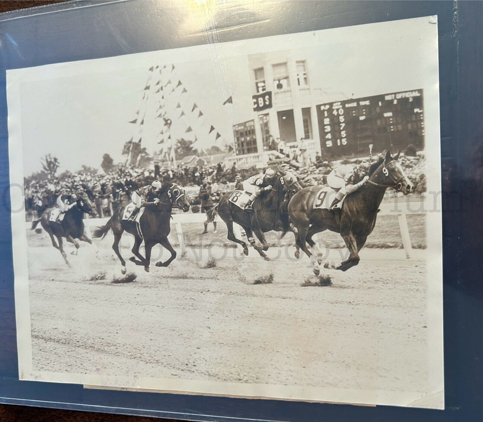 1938 Kentucky Derby Associated Press Photo 9519